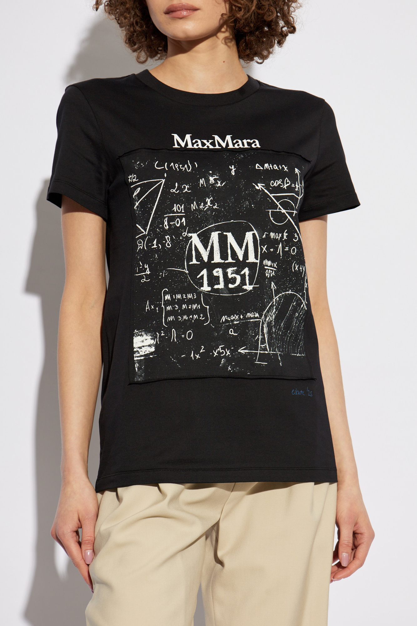 Black T-shirt Colibri Max Mara - Vitkac AS
